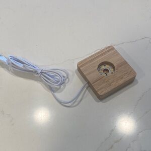 Light for enhancing crystals